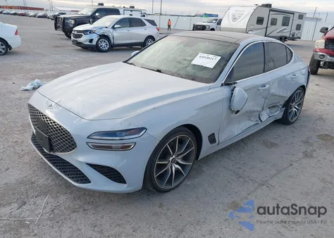 2022 Genesis G70 2.0T Rwd z USA, uszkodzony, nr VIN KMTG34TA2NU103679